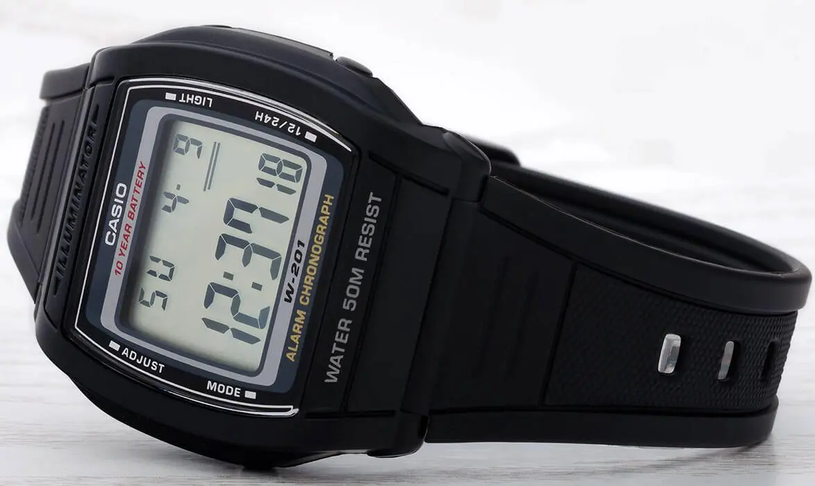 Часы Casio Collection W-201-1AVEG купить в Златоусте по цене 2120 RUB:  описание, характеристики